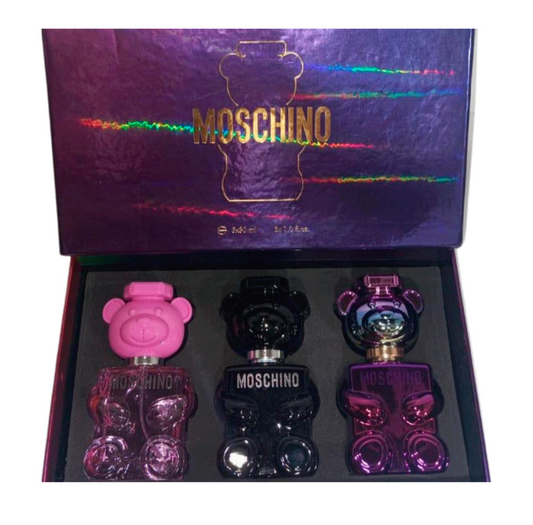 Estuche x3 mini Moschinos