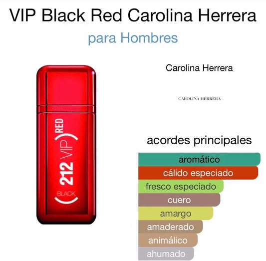 212 VIP BLACK RED CAROLINA HERRERA