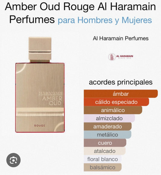 AMBER OUD ROUGE - AL HARAMAIN